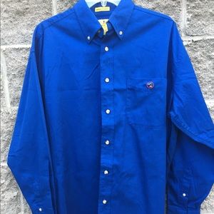 Duckhead long sleeved button up. Size Medium.